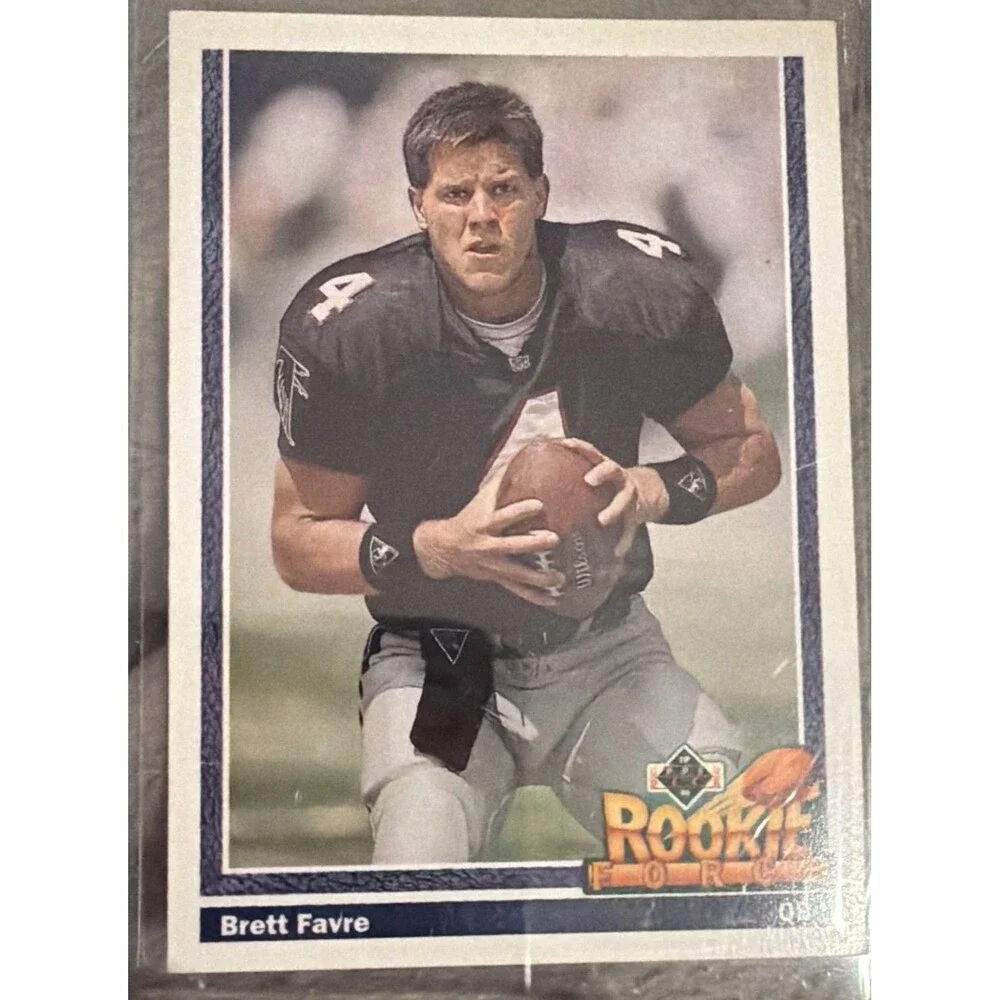 1991 Upper Deck - Rookie Force Brett Favre #647 (RC)